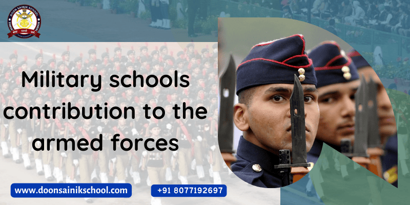 Military schools contribution to the armed forces