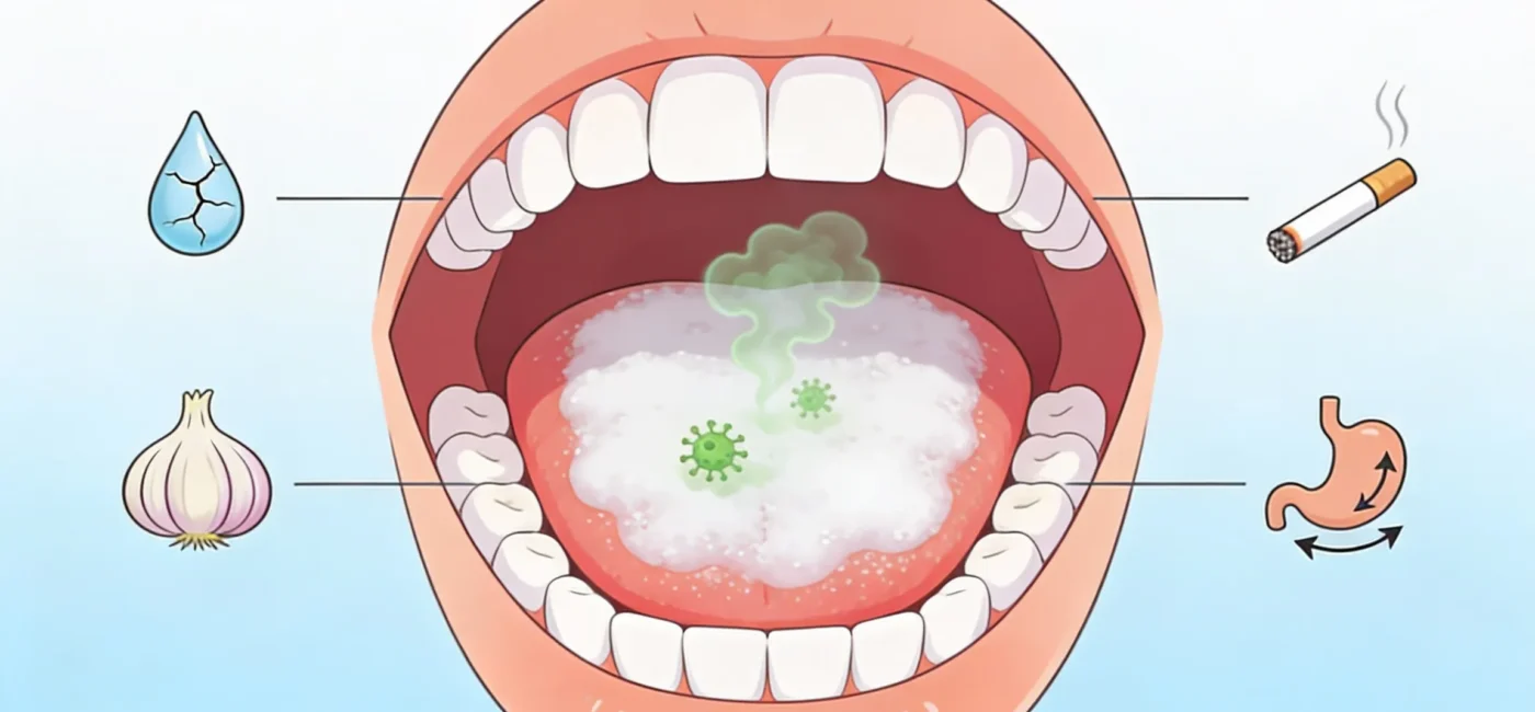 What Causes Bad Breath Even After Brushing?