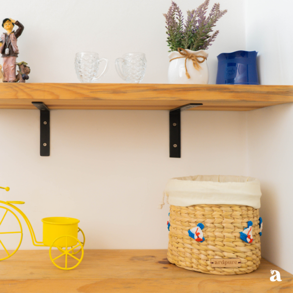Sailor Kids' Bin: Whimsical Storage with Artisanal Flair / Kauna grass kid's bin.